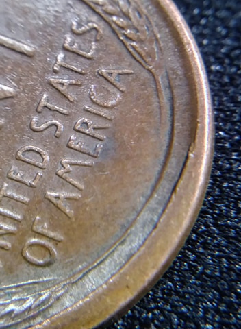1948-Cent-Error,-Mint-Damage-Or-PMD-?